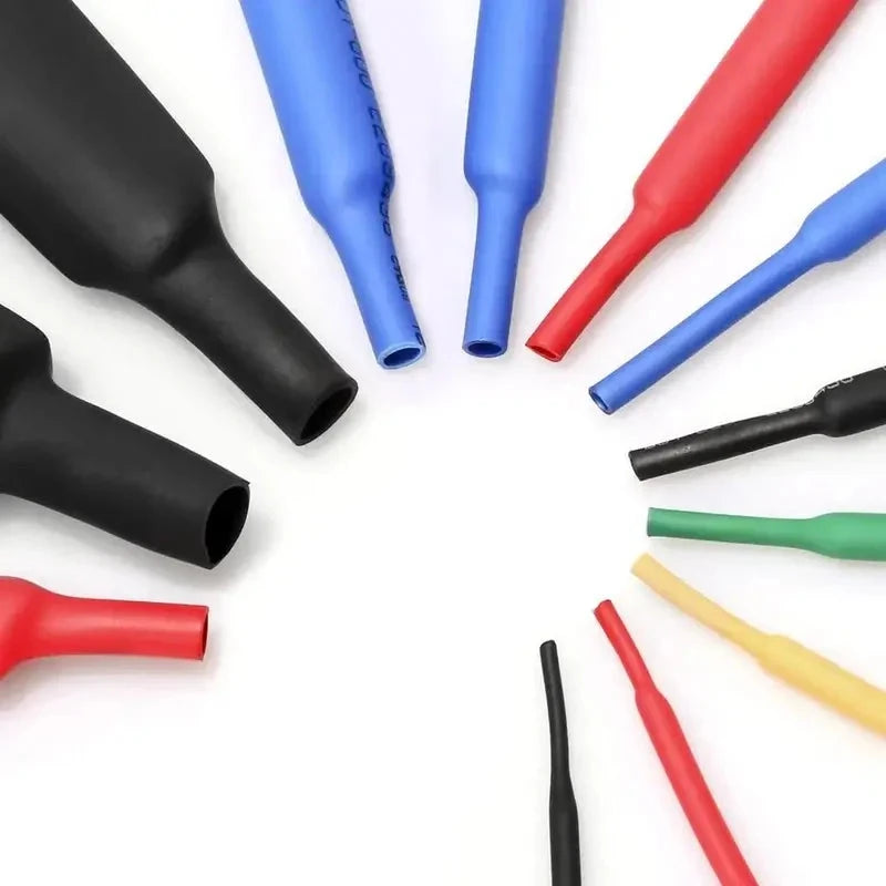 Heat Shrink Tubing Set, 2:1 Ratio, Multicolor Sleeves for Wire Repair