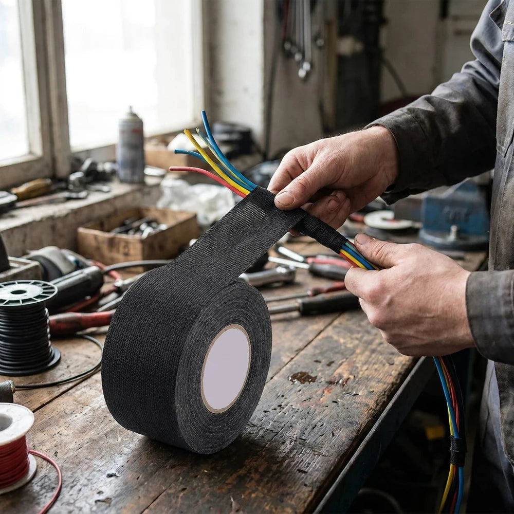 Heat-Resistant PET Wire Harness Tape for Automotive Cable Protection