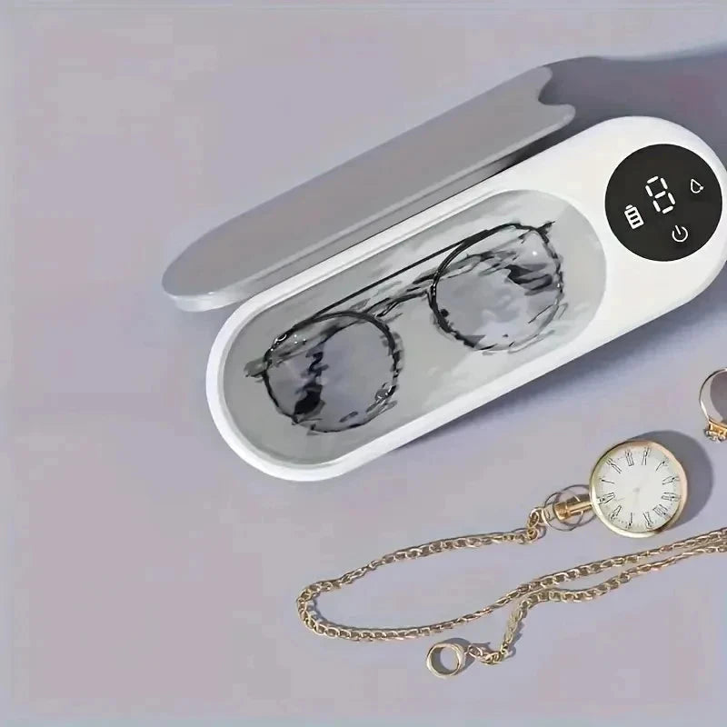 High-Frequency Wireless Glasses Cleaner - Portable Eyewear Cleaning Machine