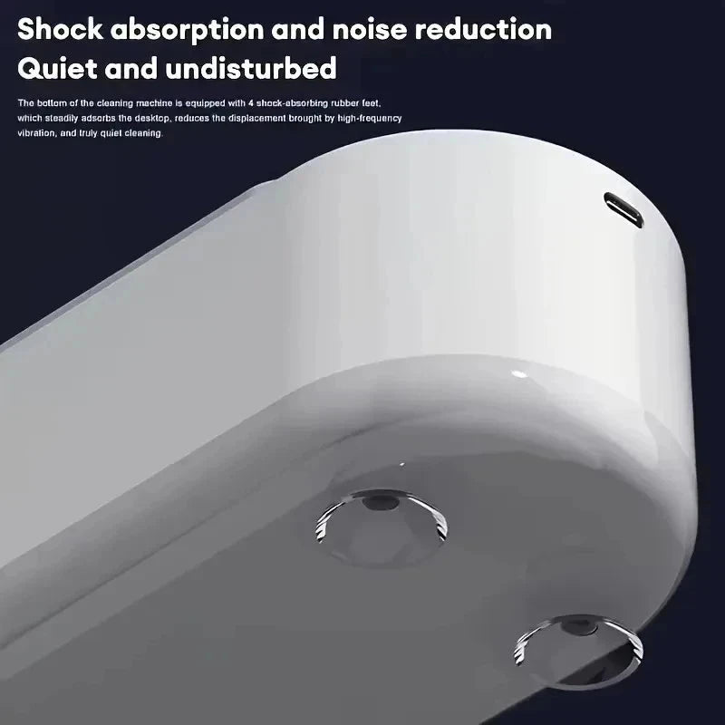 High-Frequency Wireless Glasses Cleaner - Portable Eyewear Cleaning Machine