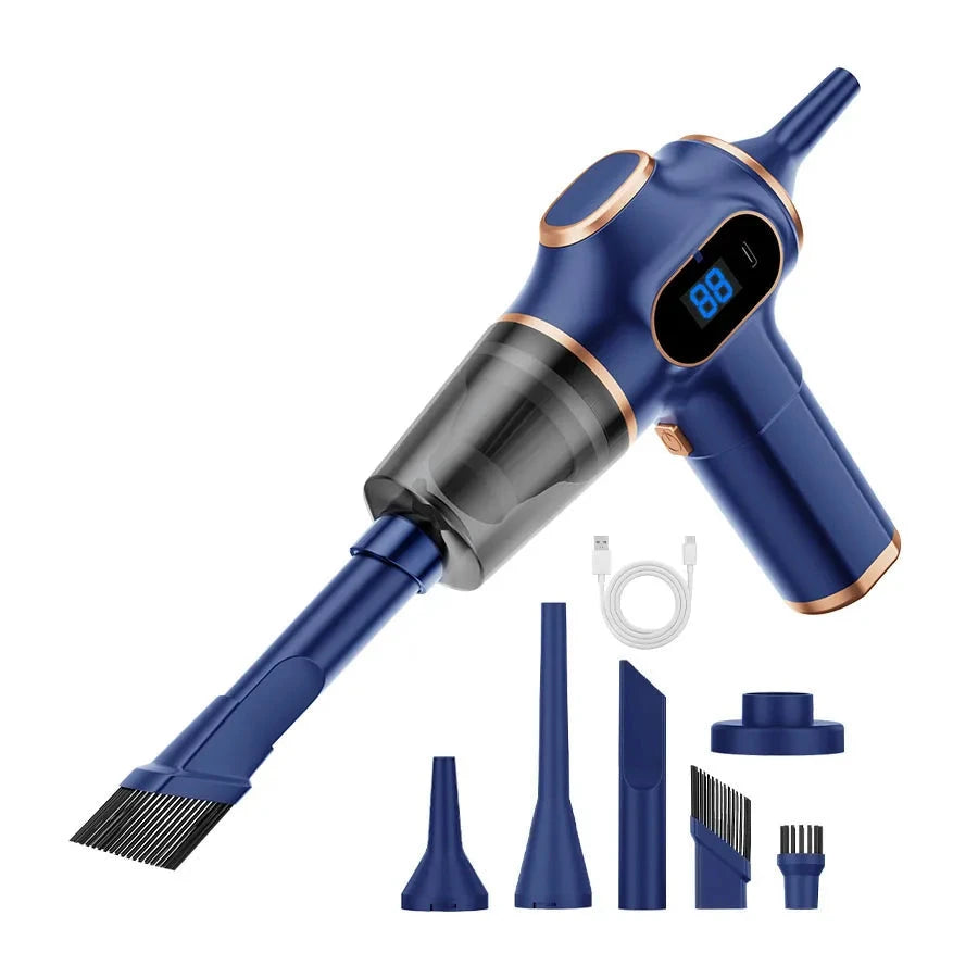 High-Power Wireless Vacuum Cleaner - Car, Home &amp; Office Cleaning