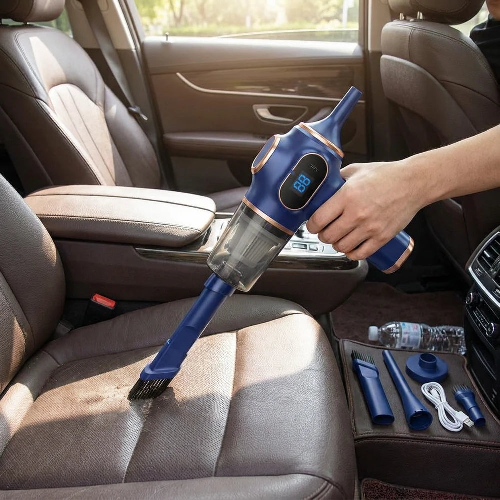 High-Power Wireless Vacuum Cleaner - Car, Home &amp; Office Cleaning