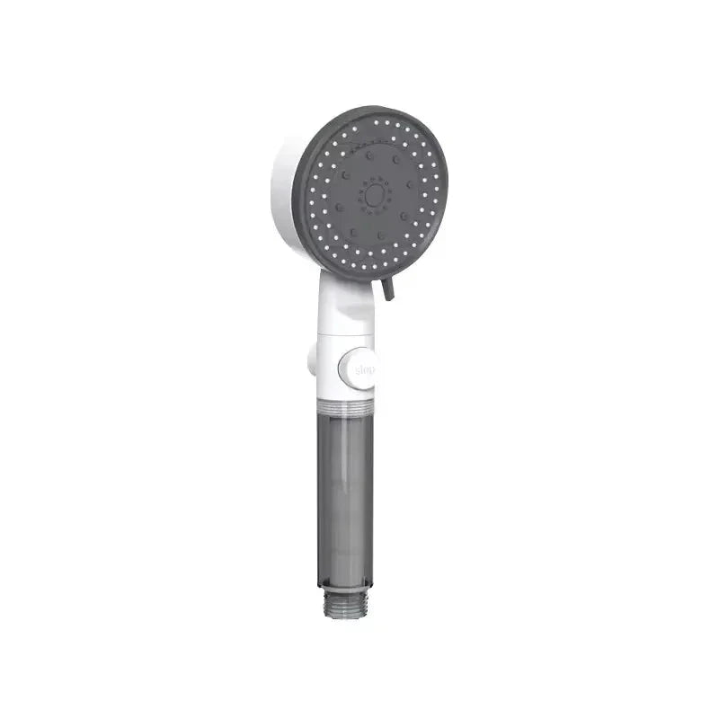 High-Pressure Handheld Shower Head with 8 Spray Modes & Water Filter
