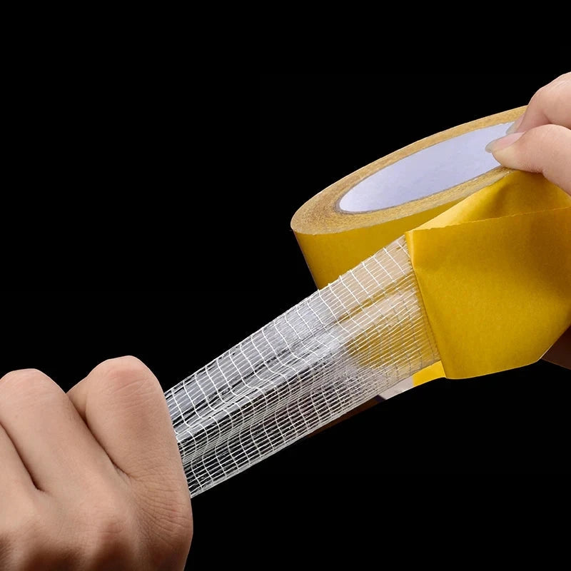 High-Viscosity Double-Sided Fiberglass Tape for Carpet, Leather & Floor