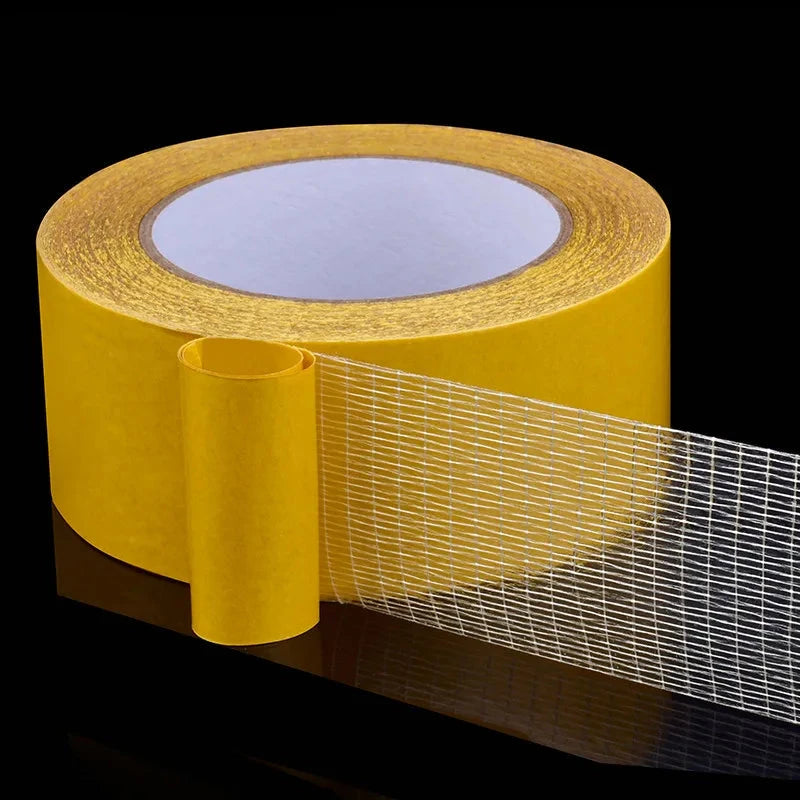 High-Viscosity Double-Sided Fiberglass Tape for Carpet, Leather & Floor