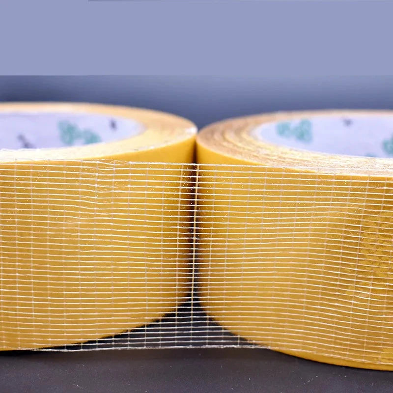High-Viscosity Double-Sided Fiberglass Tape for Carpet, Leather & Floor