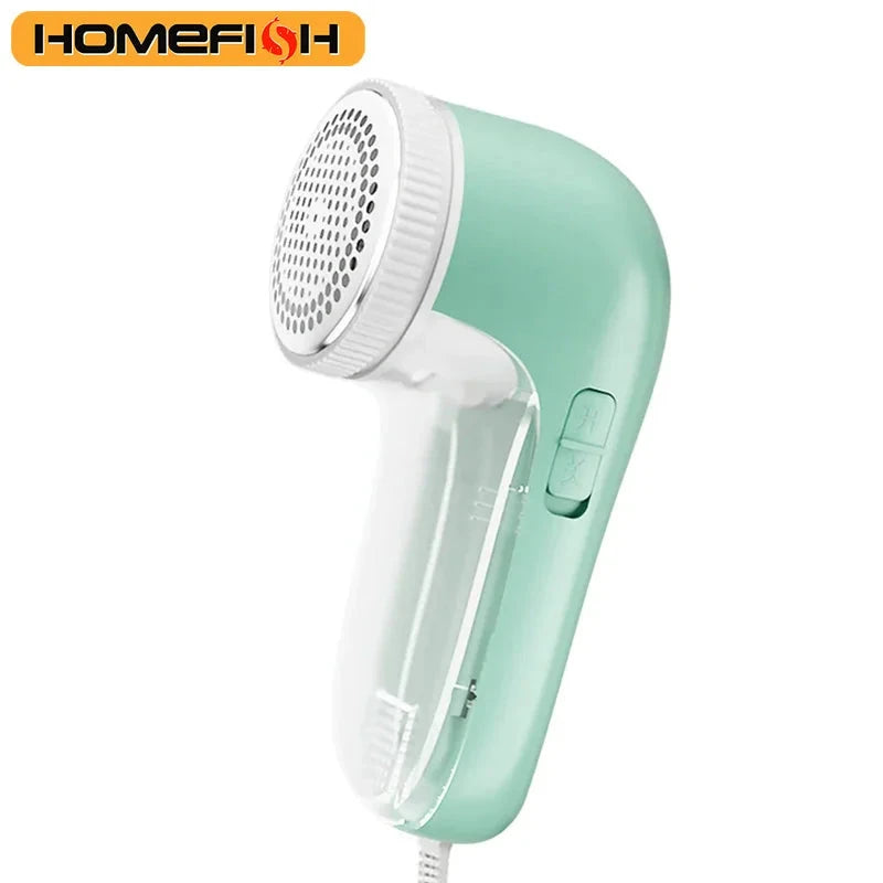 HOMEFISH Electric Fabric Shaver - Portable Lint & Fuzz Remover