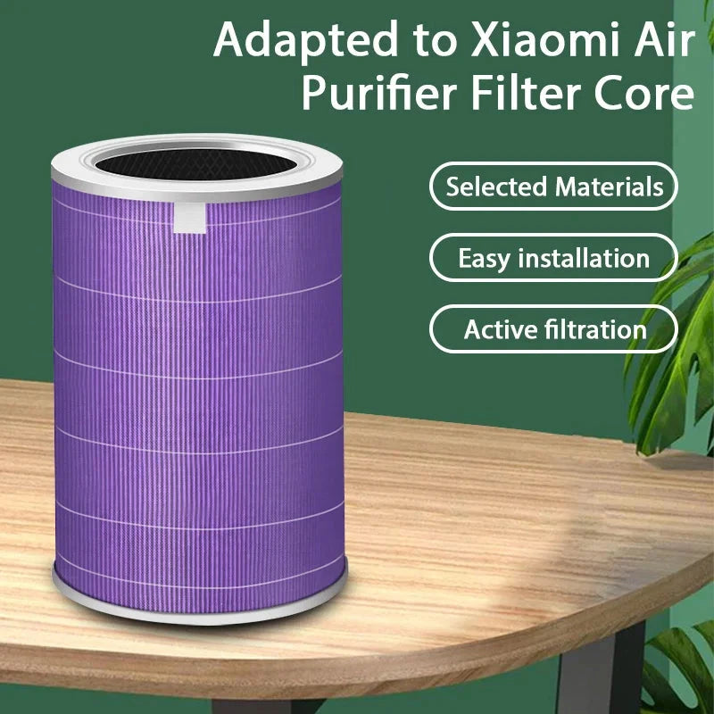 HOMEFISH Replacement Filter for Xiaomi Air Purifier Pro/1/2/3 Series