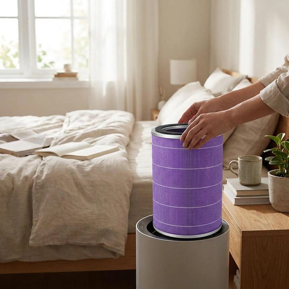 HOMEFISH Replacement Filter for Xiaomi Air Purifier Pro/1/2/3 Series
