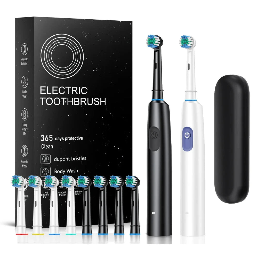 HOMEFISH Sonic Electric Toothbrush - 5 Modes, Waterproof, Rechargeable