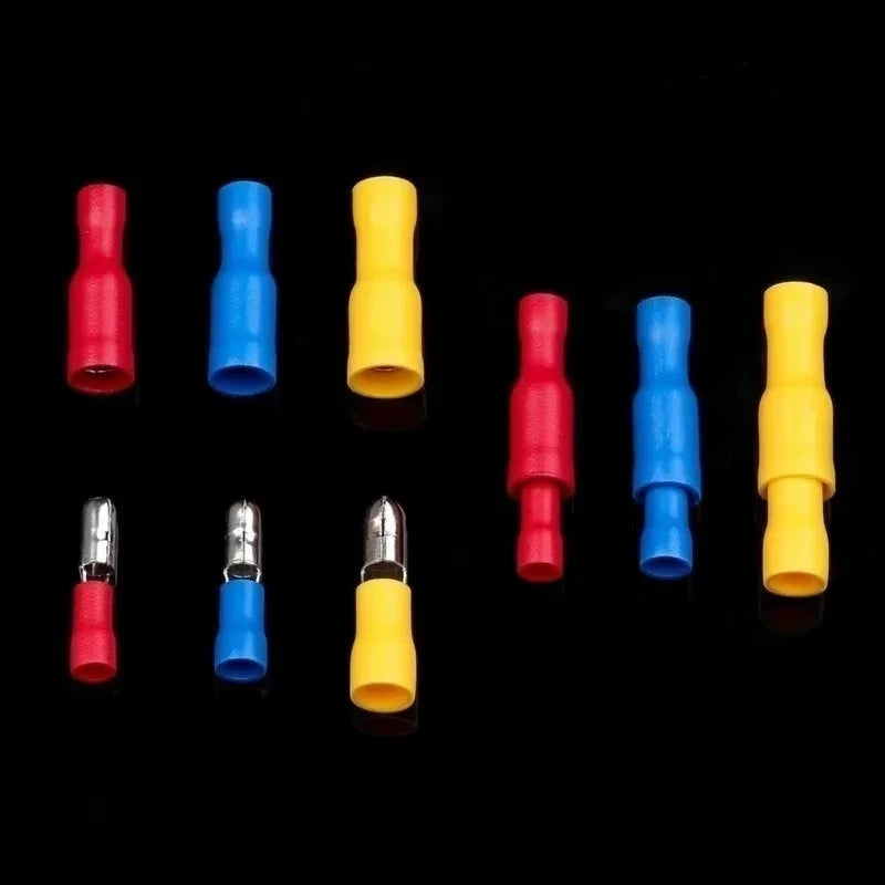 Insulated Electrical Terminal Connector Kit – Spade, Ring, Fork & Butt