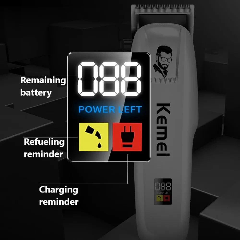 Kemei PG809A Professional Rechargeable Hair Clipper for Men