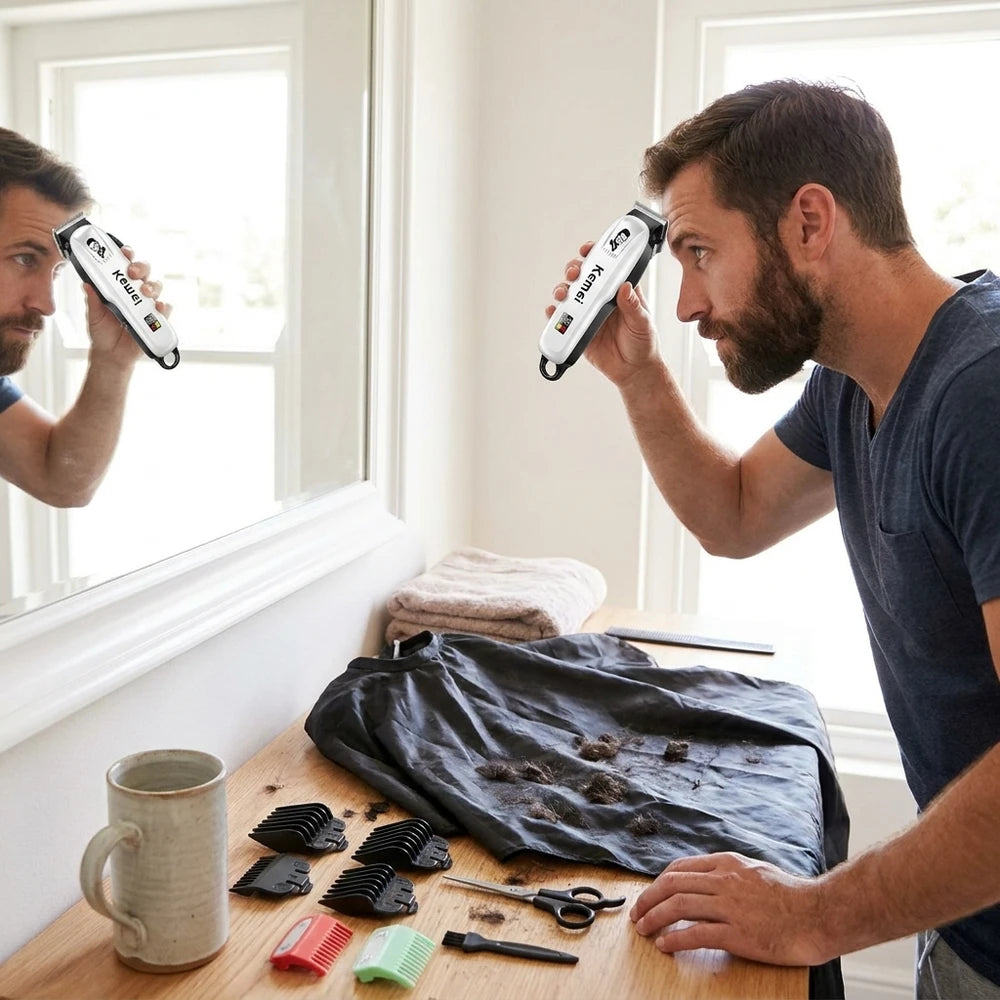 Kemei PG809A Professional Rechargeable Hair Clipper for Men