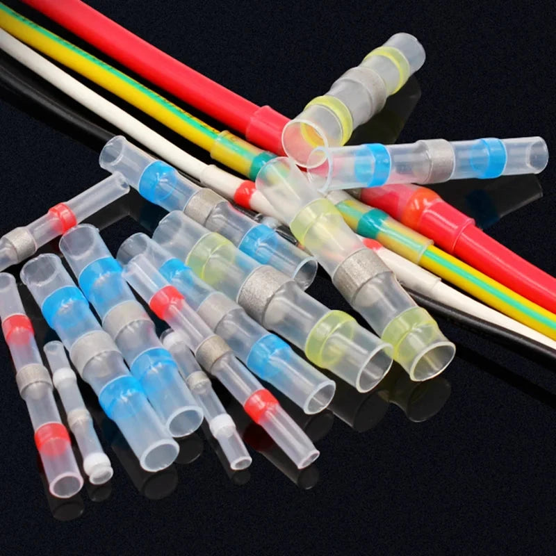 IP67 Waterproof Heat Shrink Ring Terminals - Solder Wire Connectors