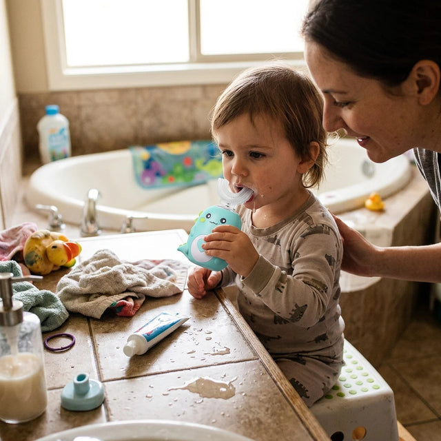 Kids U-Shaped Electric Toothbrush – Silicone, USB Rechargeable