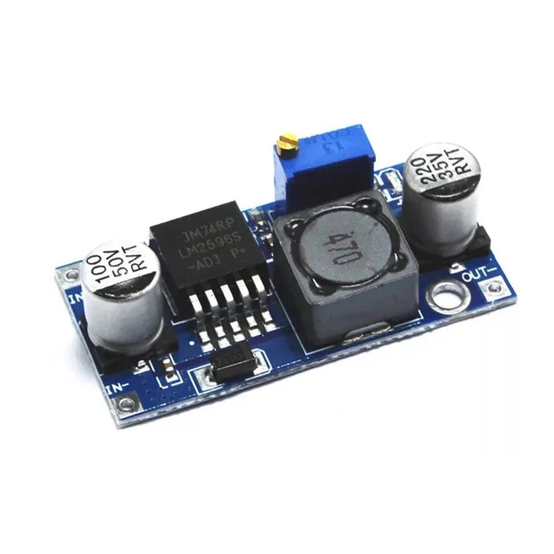 LM2596 DC-DC Adjustable Buck Converter Module, 3-40V Step-Down, 3A