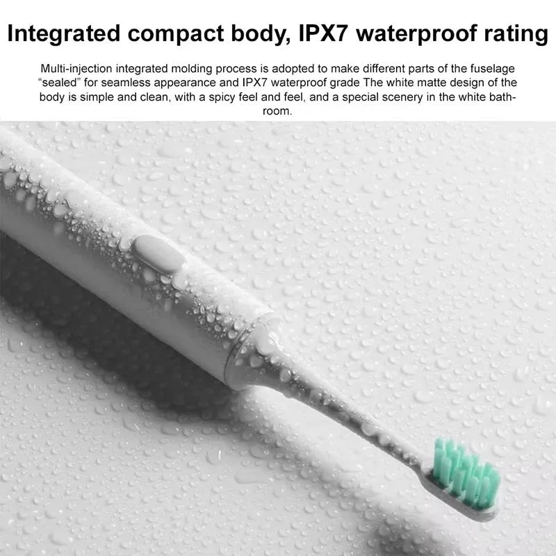 Mijia T300 Sonic Electric Toothbrush, IPX7 Waterproof