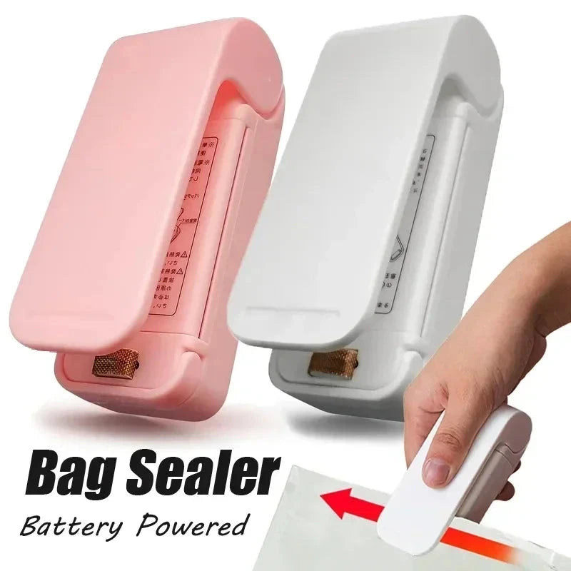 Mini Portable Bag Heat Sealer for Fresh, Airtight Food Storage