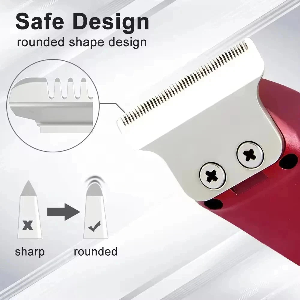 Mini Portable Electric Hair Clipper - Rechargeable Bald Head Trimmer