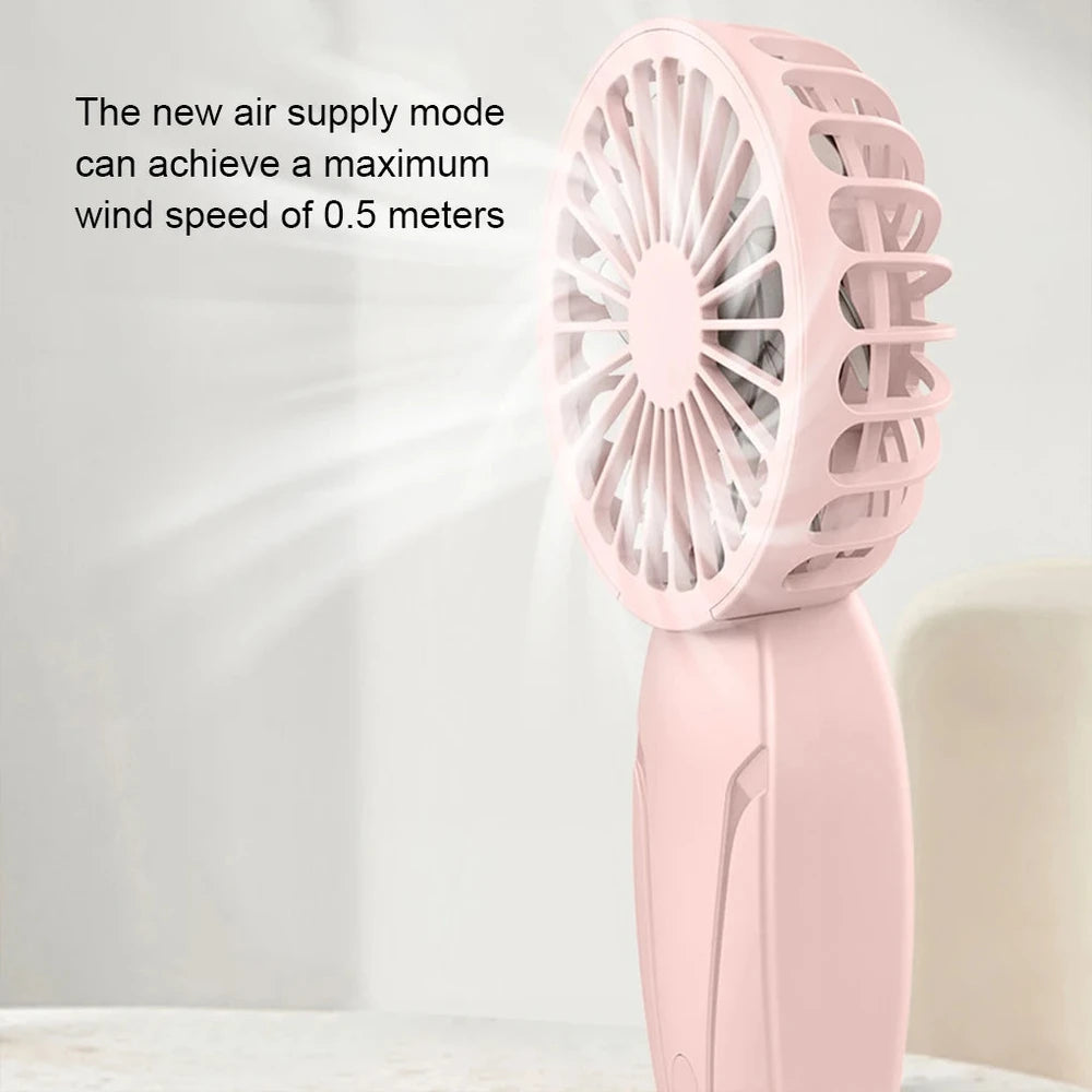 Mini Portable Handheld Fan - USB Rechargeable Pocket Cooling Fan