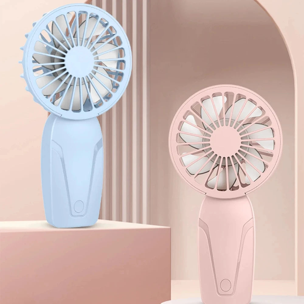 Mini Portable Handheld Fan - USB Rechargeable Pocket Cooling Fan