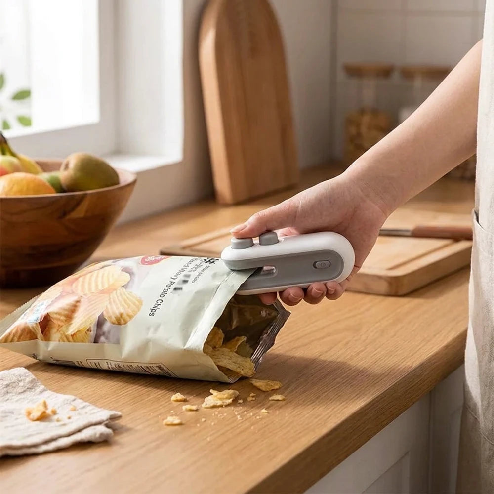 Mini USB Rechargeable Bag Sealer for Food Storage
