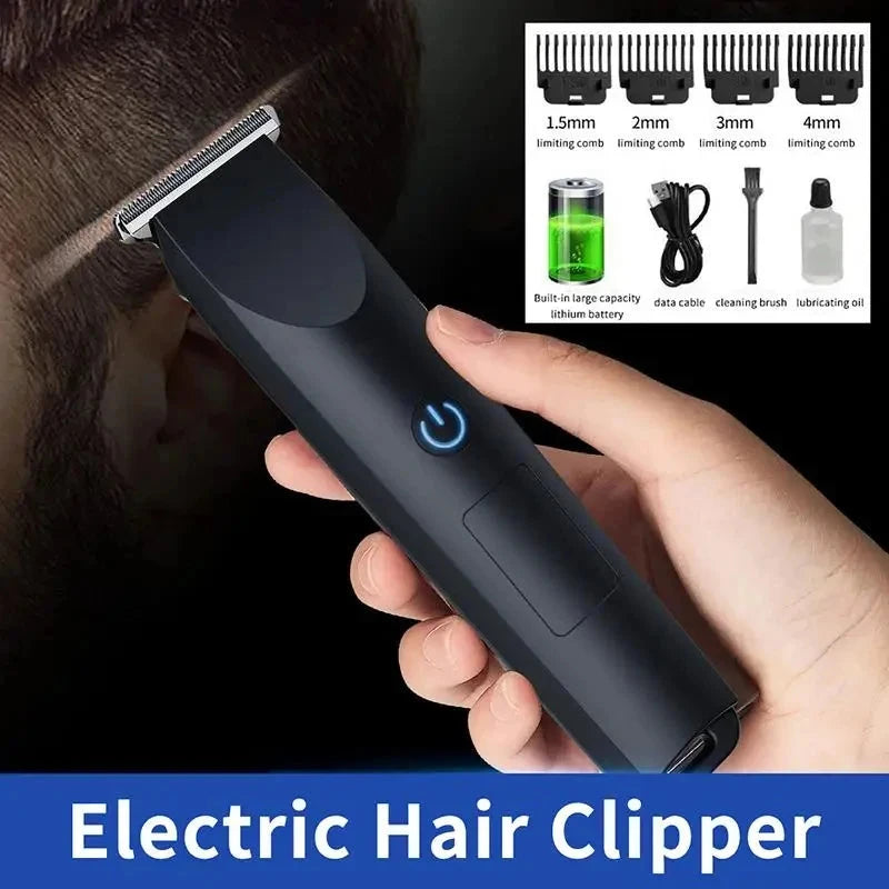 Multi-Function Rechargeable Electric Shaver for Men's Body & Face