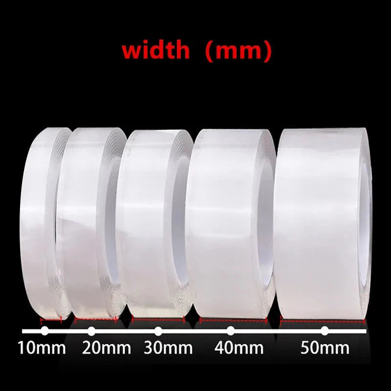 Nano Double-Sided Tape - Traceless Waterproof Adhesive for Bathroom & Kitchen
