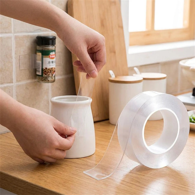 Nano Double-Sided Tape - Traceless Waterproof Adhesive for Bathroom & Kitchen