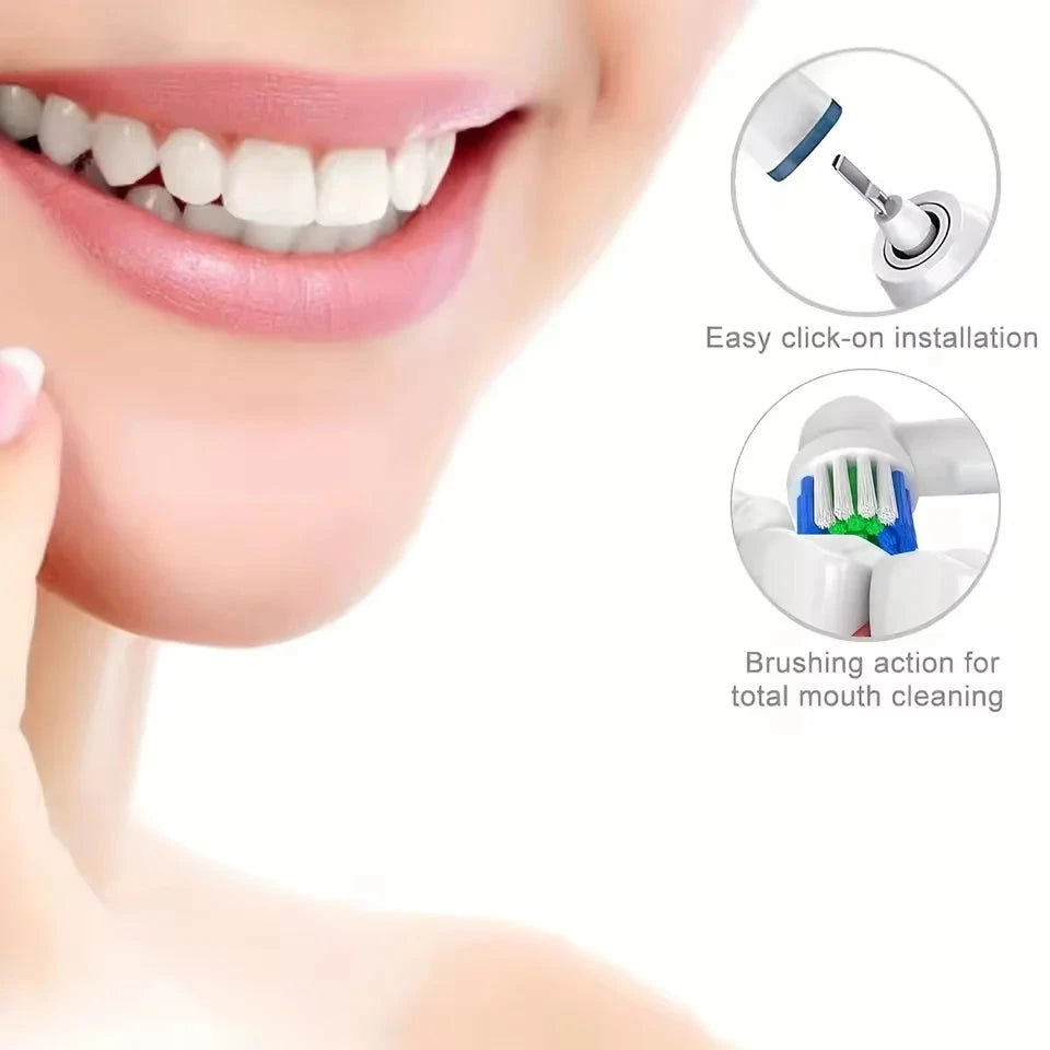 Oral-B &amp; Braun Compatible Electric Toothbrush Replacement Heads
