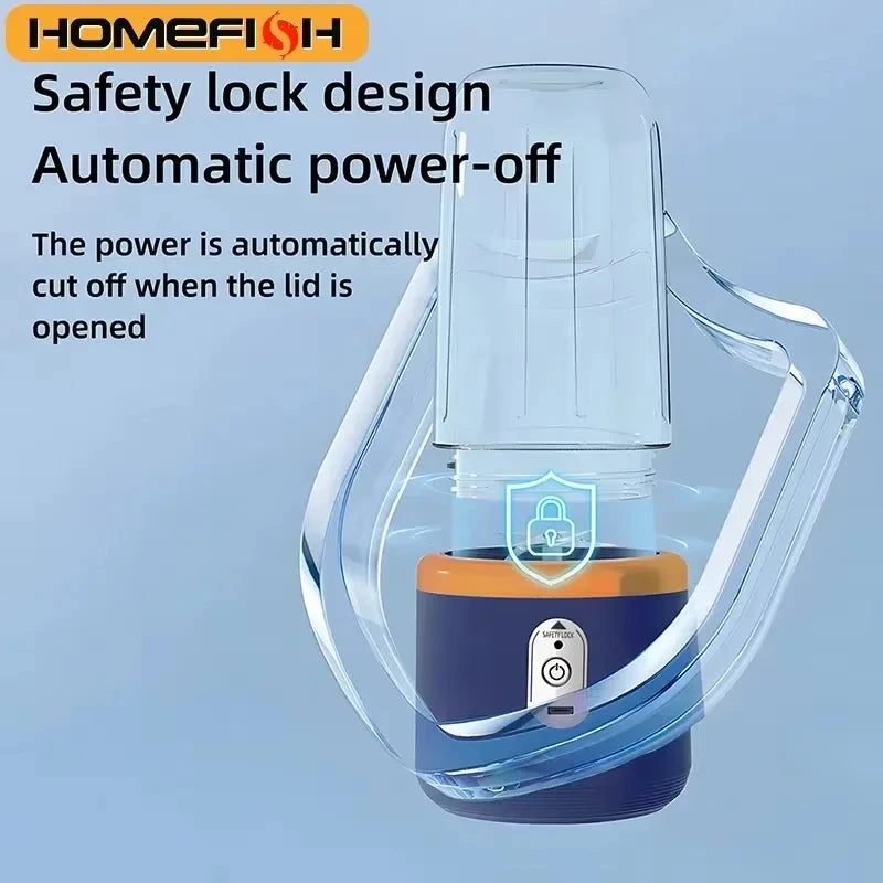 Portable Rechargeable Mini Juicer Cup - Multi-Function Blender