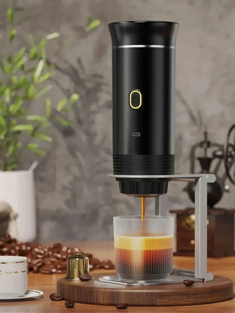 Portable Wireless Espresso Machine, 3-in-1 for Car, Home & Travel