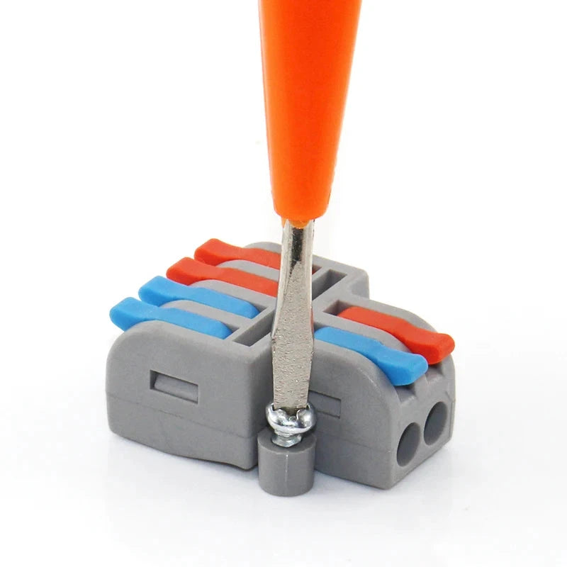 Push-In Wire Connectors – Compact Splitter Terminal Blocks for Home Wiring