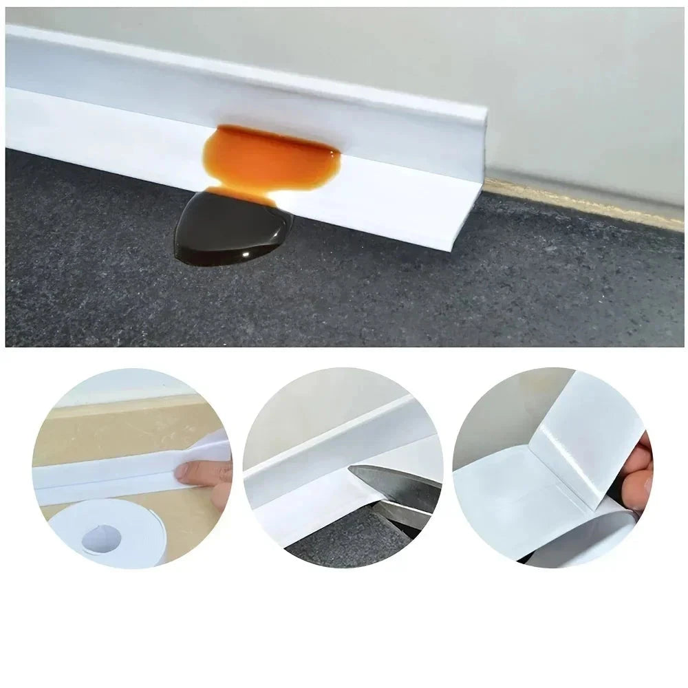 PVC Waterproof Sealing Tape for Sink, Shower & Bathtub Edges
