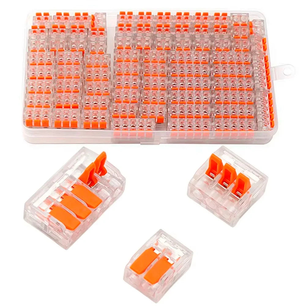 Quick Plug-In Wire Connectors - Universal Electrical Terminals