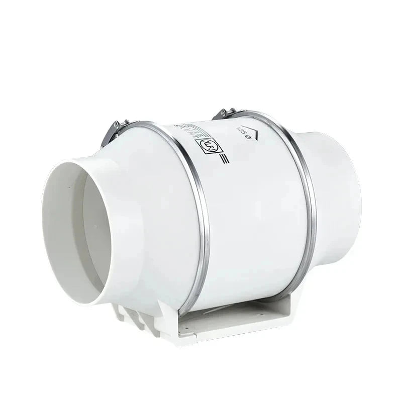 Quiet Inline Duct Exhaust Fan for Bathroom & Kitchen Ventilation