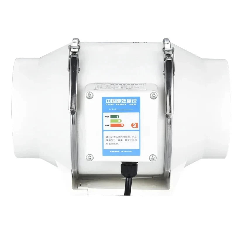 Quiet Inline Duct Exhaust Fan for Bathroom & Kitchen Ventilation