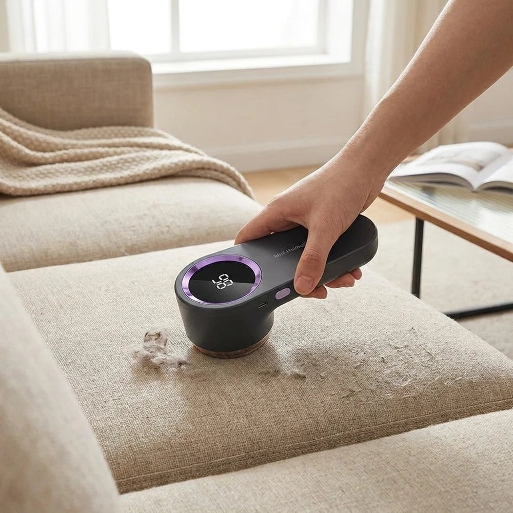Rechargeable Electric Lint Remover with LED Display for Clothes