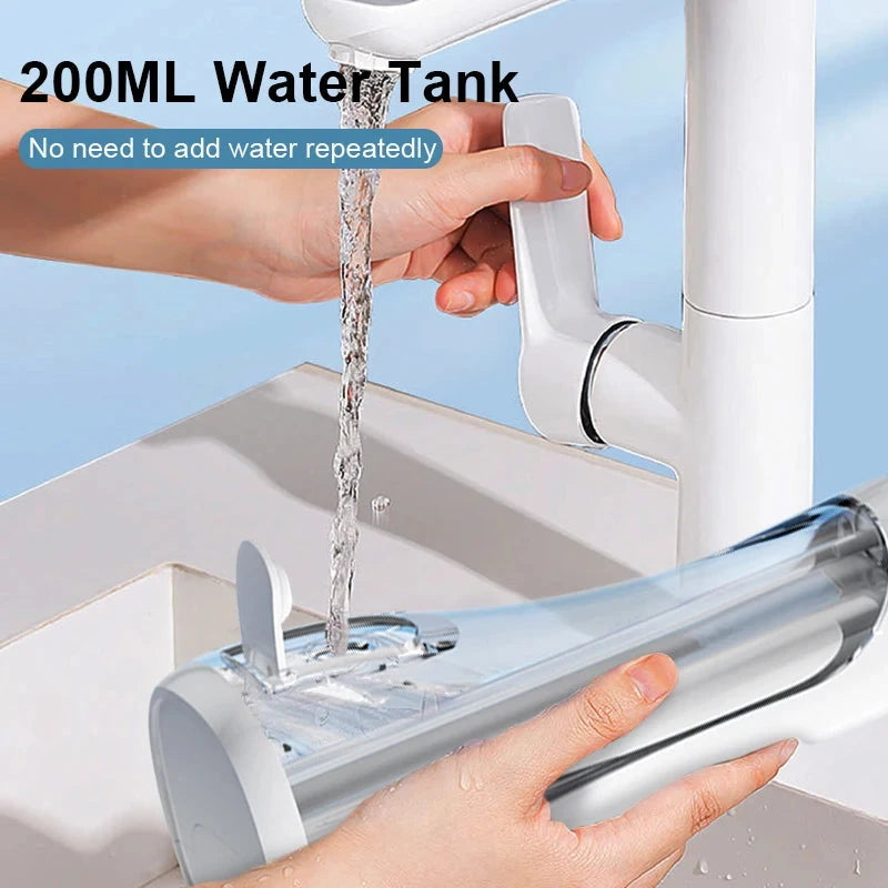 Rechargeable Oral Irrigator – 3 Modes, Waterproof, 4 Nozzles