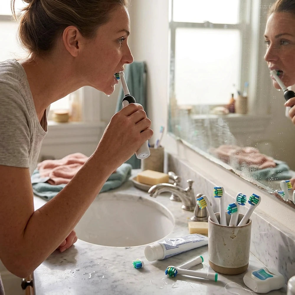 Replacement Brush Heads for Oral-B &amp; Braun Electric Toothbrushes