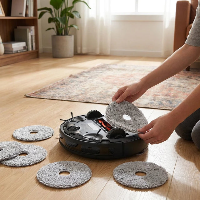 Replacement Mop Cloths for Xiaomi X20+/X10+ Robot Vacuum