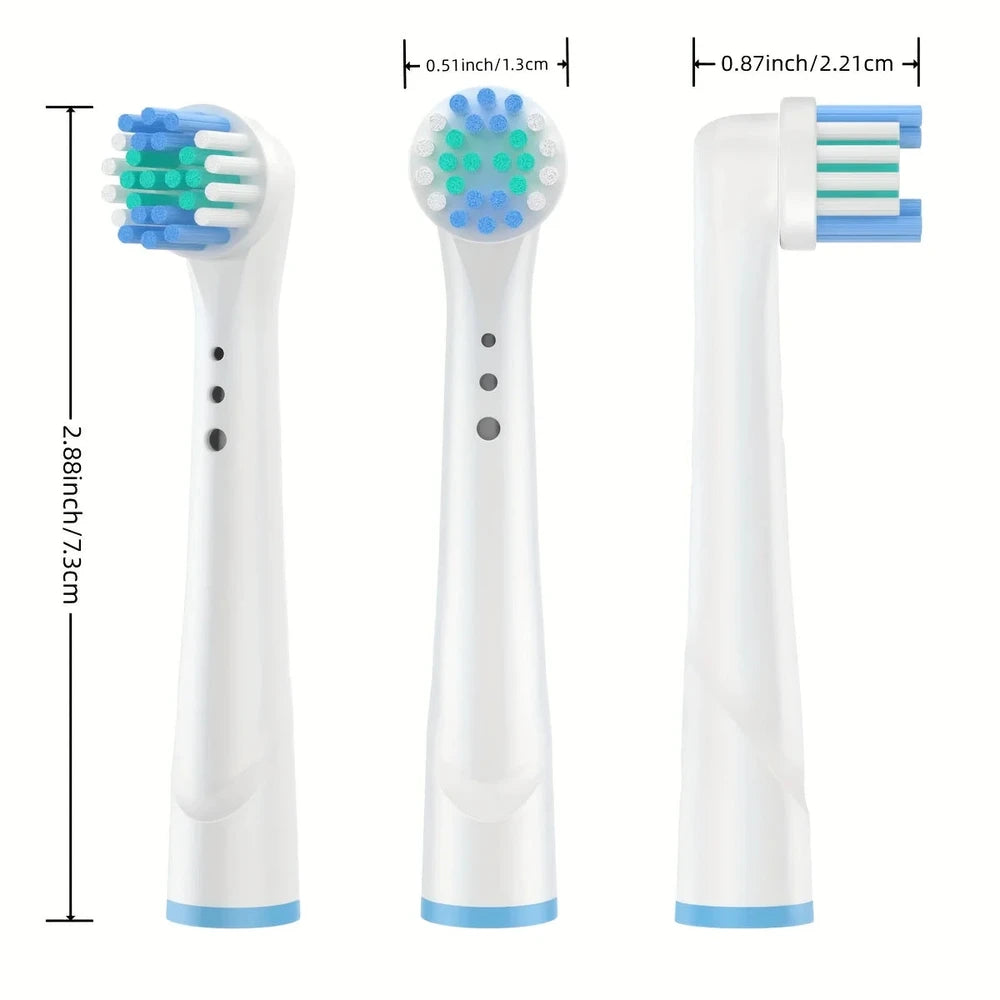 Replacement Toothbrush Heads Compatible with Oral-B &amp; Braun
