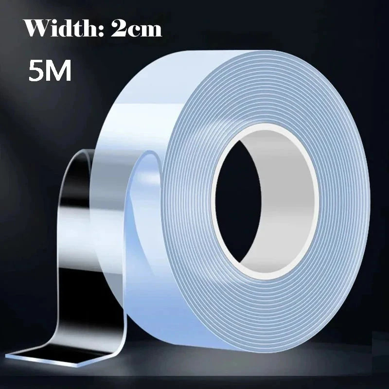 Reusable Waterproof Double-Sided Adhesive Tape for Kitchen & Bathroom