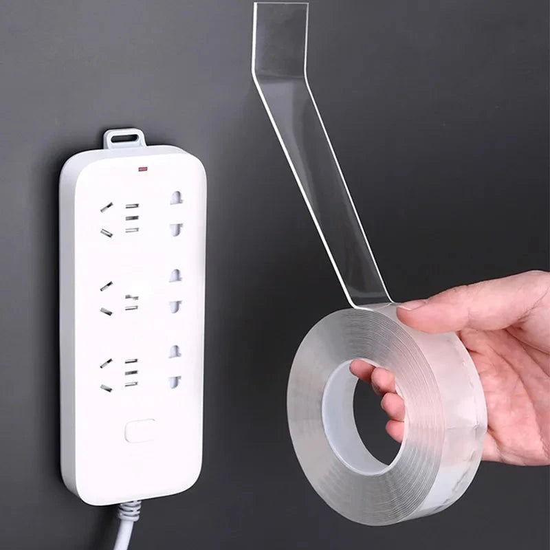 Reusable Waterproof Double-Sided Adhesive Tape for Kitchen & Bathroom