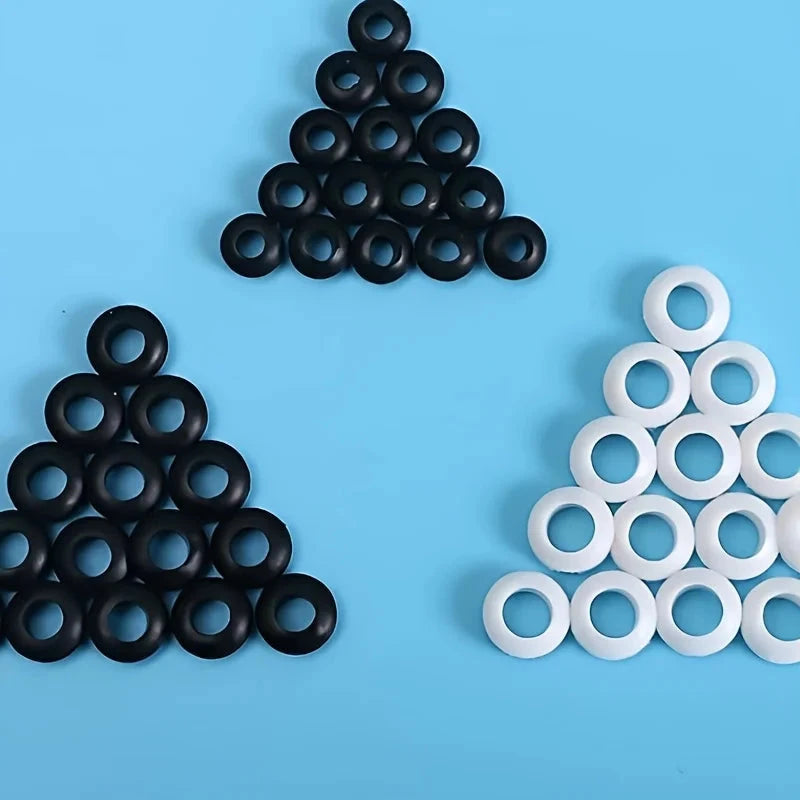 Rubber O-Ring Washer Seal Assortment Kit - 8-14mm Gasket Set