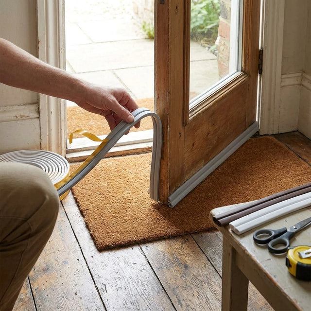 Self-Adhesive EPDM Weatherstripping - Door &amp; Window Draft Seal