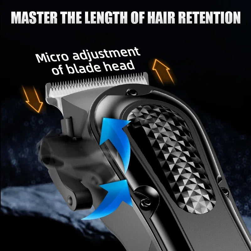 Self-Shaving Electric Hair Clipper for Bald Head Grooming