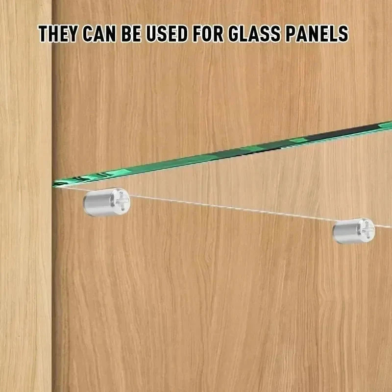 Self-Tapping Shelf Support Pegs with Non-Slip Sleeve (Multi-Pack)
