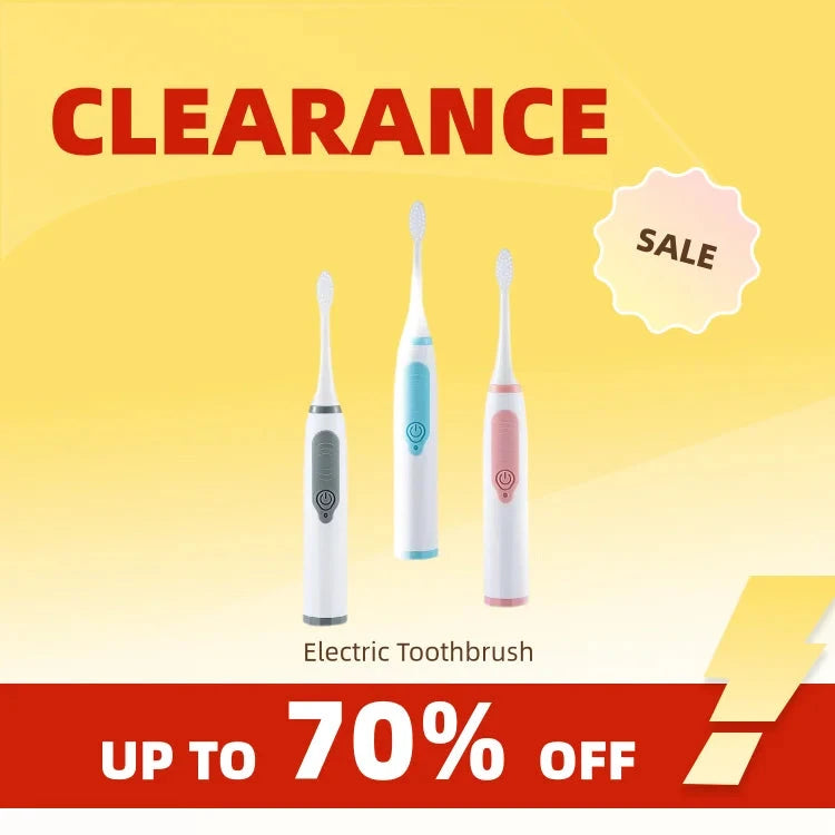 Sonic Electric Toothbrush, Soft Bristle, IPX6 Waterproof