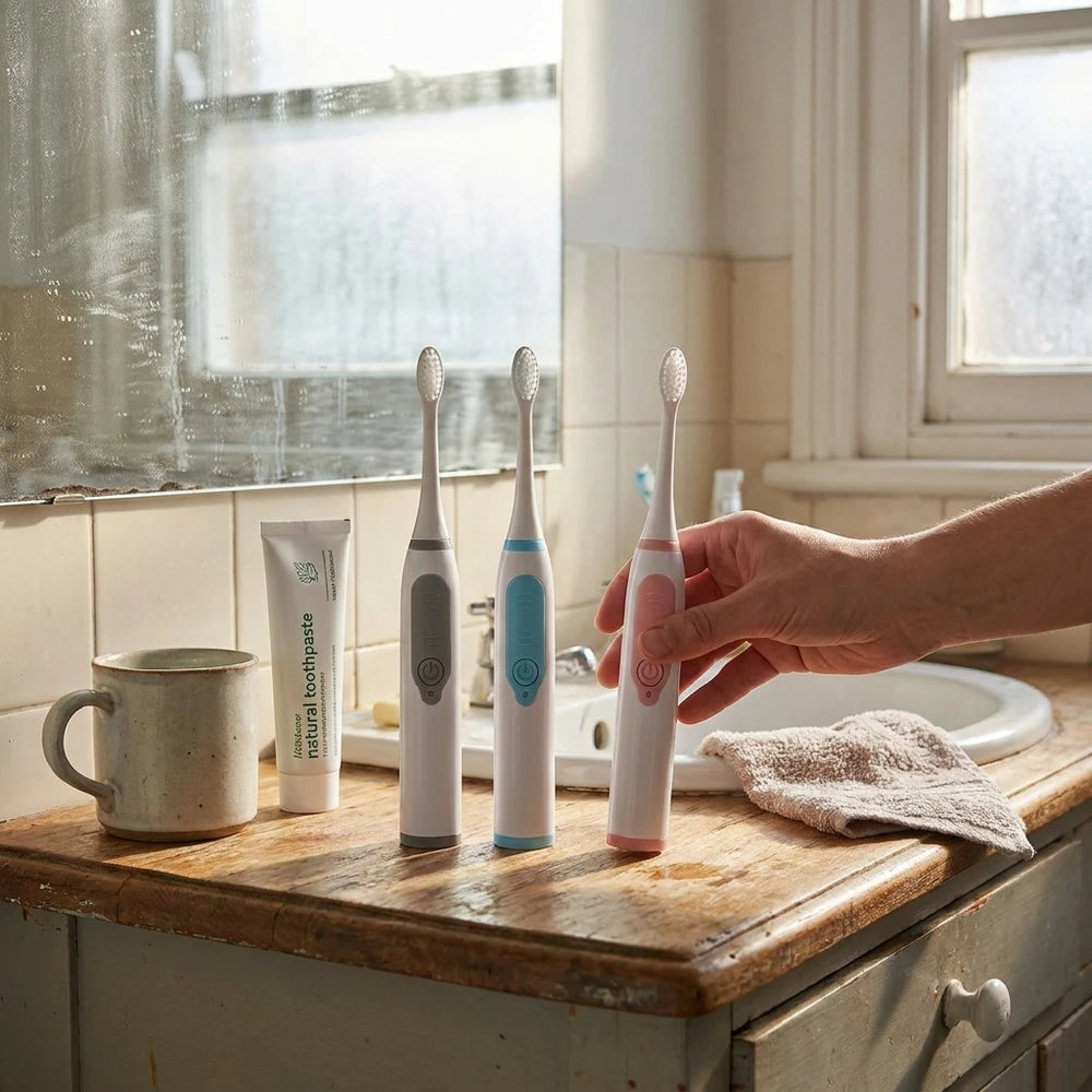 Sonic Electric Toothbrush, Soft Bristle, IPX6 Waterproof